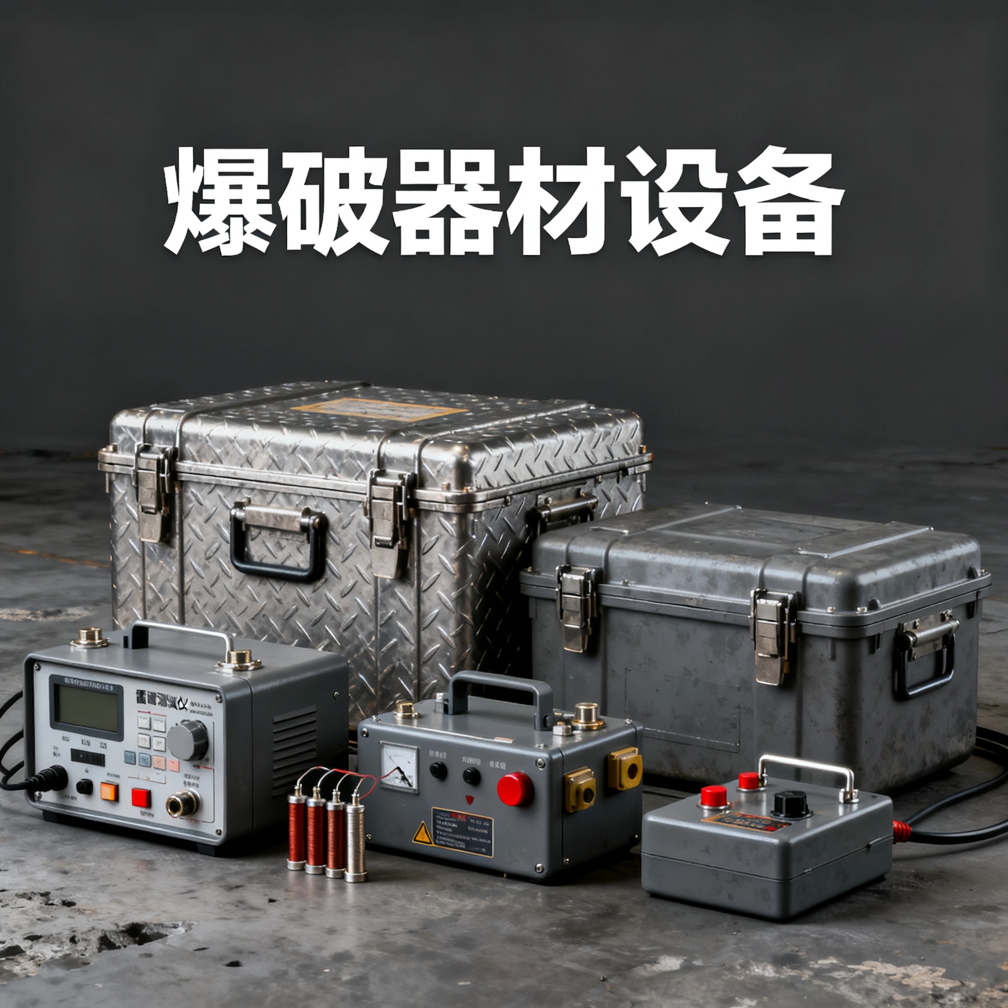 黄浦爆破工程师的“兵器库”：常用器材一册通
